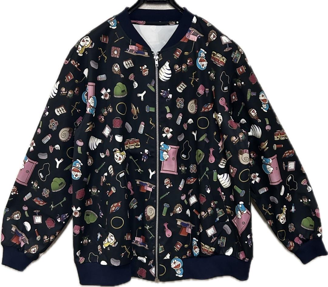 フェリシモ ドラえもん ひみつ道具柄ブルゾン M - メルカリ