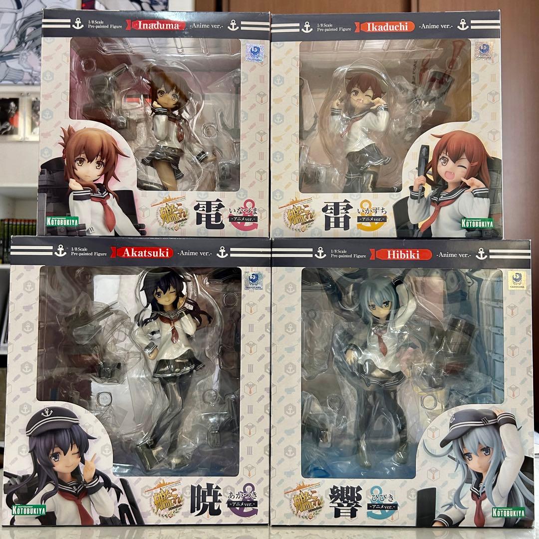 艦これ 第六駆逐隊(響、暁、電、雷) 1/8フィギュアセット - メルカリ