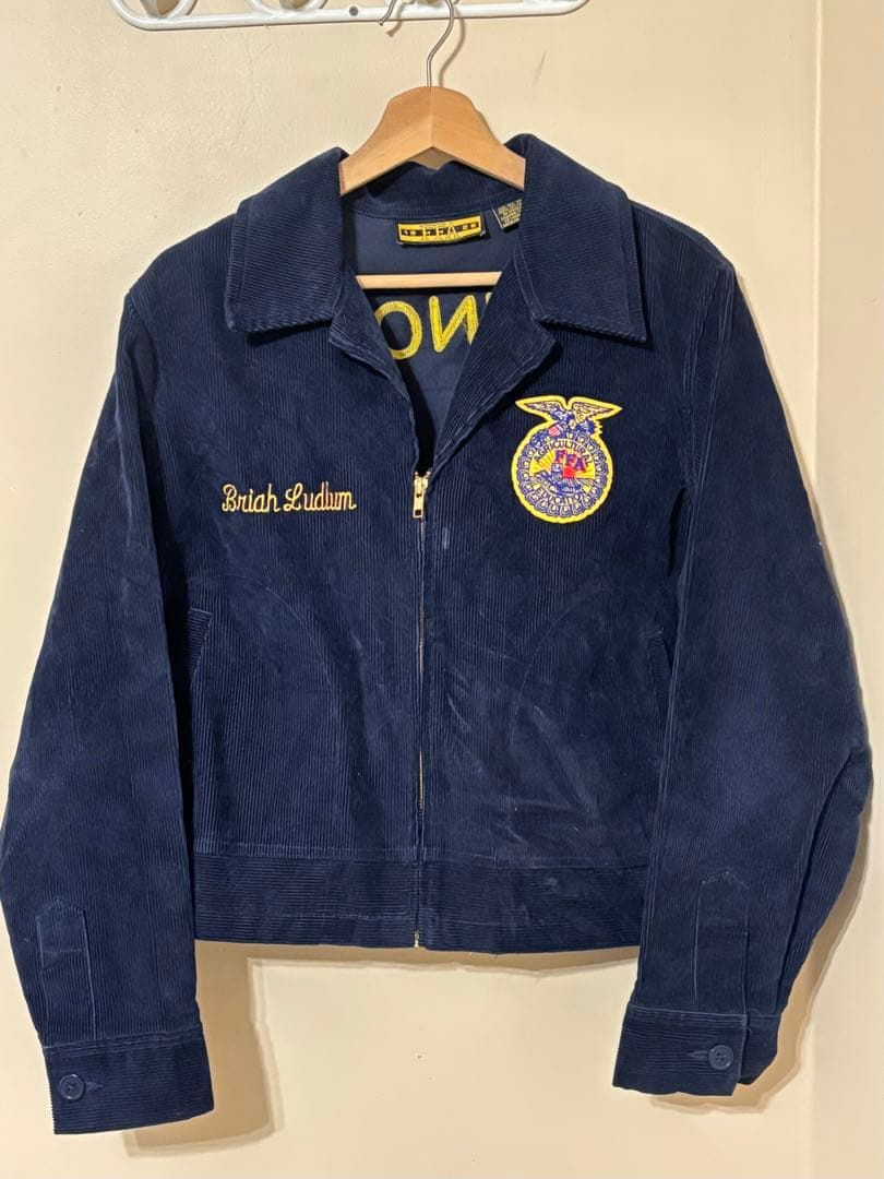 シークレット有 【グッドサイズ】00s FFA ファーマーズジャケット103