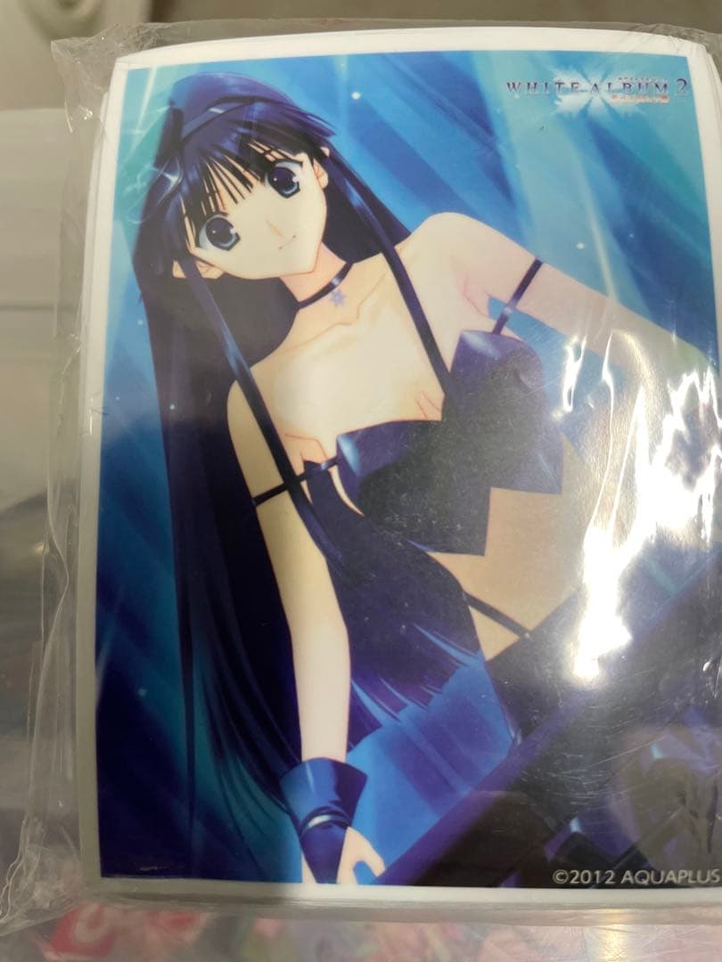 WHITE ALBUM2 冬馬かずさ とらのあな キャラクタースリーブ　2 WHITE ALBUM 2 冬馬かずさ スリーブ - メルカリ