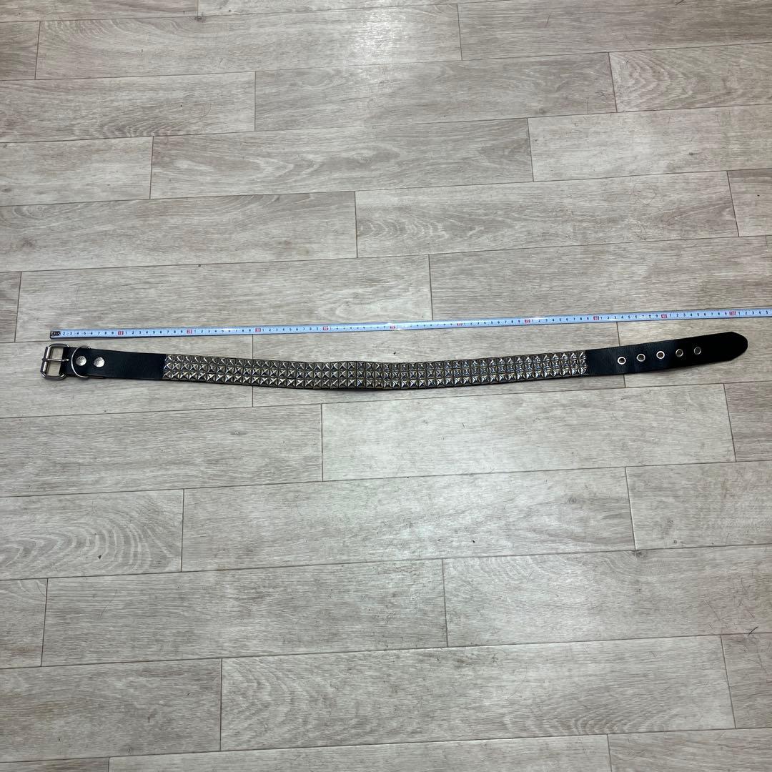 最終価格WENDY´S Xfootthecoacherスタッズレザーブベルト