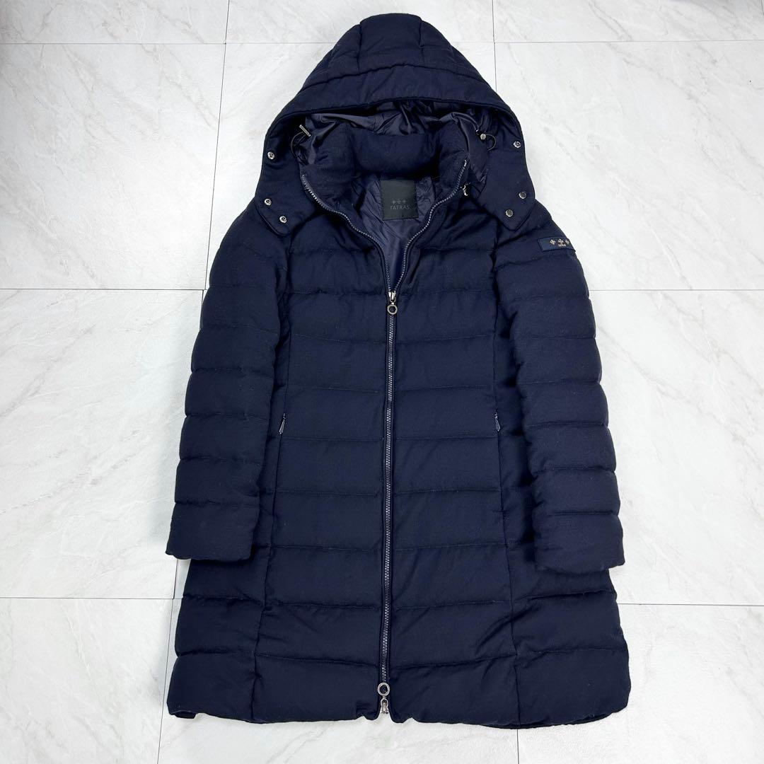 TATRAS LAVIANA ラヴィアナ ネイビー 2way ダウンコート 02