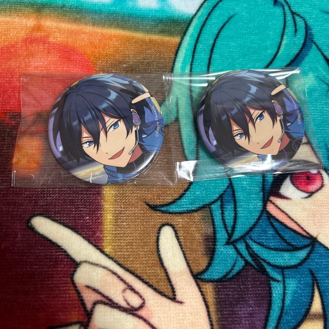 あんさんぶるスターズ氷鷹北斗コレクション缶バッチOct.2個まとめ売り