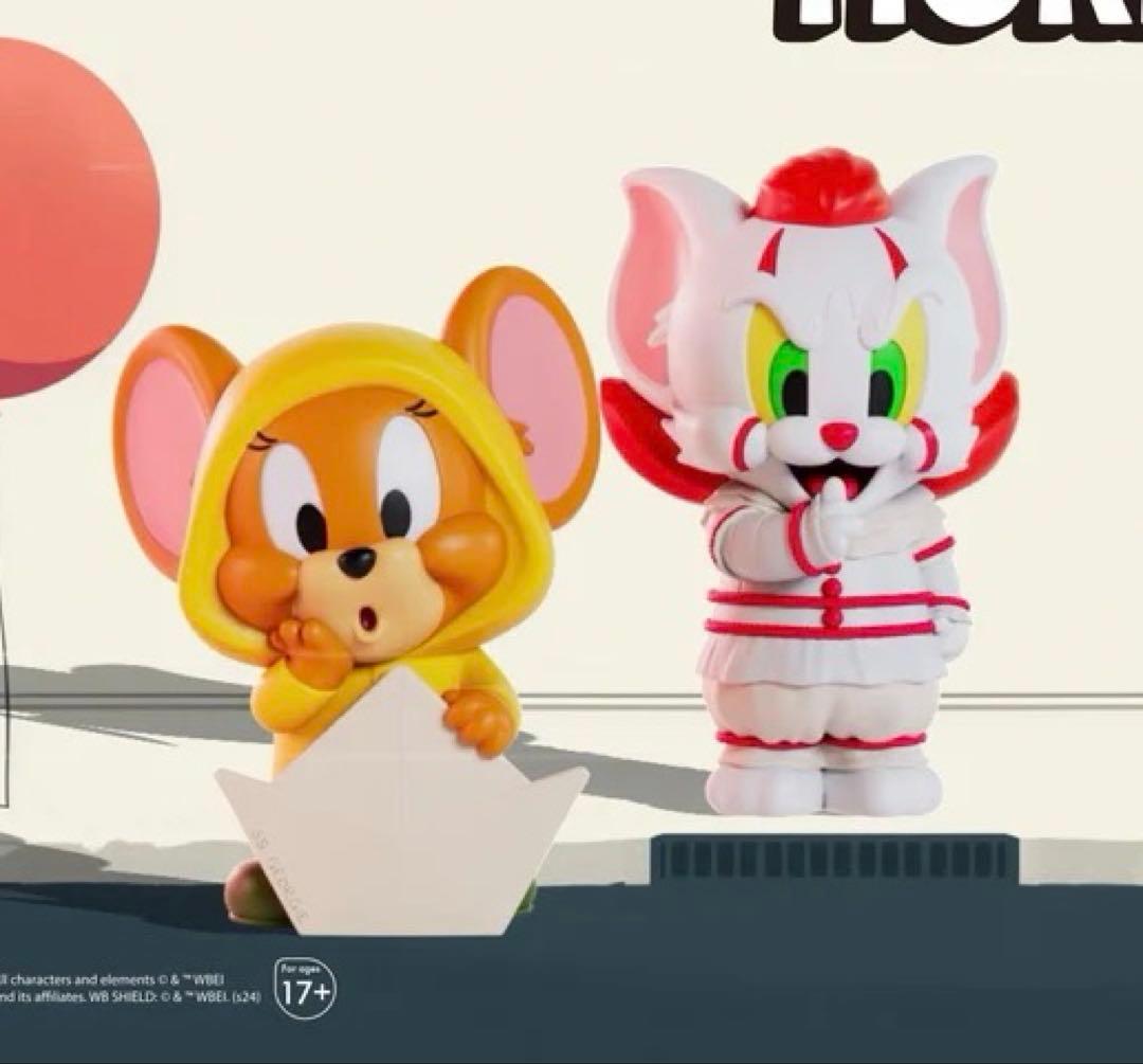 トムとジェリー ワーナー 100周年 ペニーワイズ ジョージ 2体セット