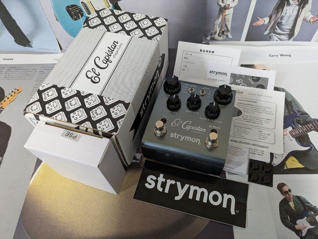 【美品】国内正規品 strymon El Capistan V1 テープエコー Strymon El Capistan V1 管理番号：S052） - TOKYO EFFECTOR