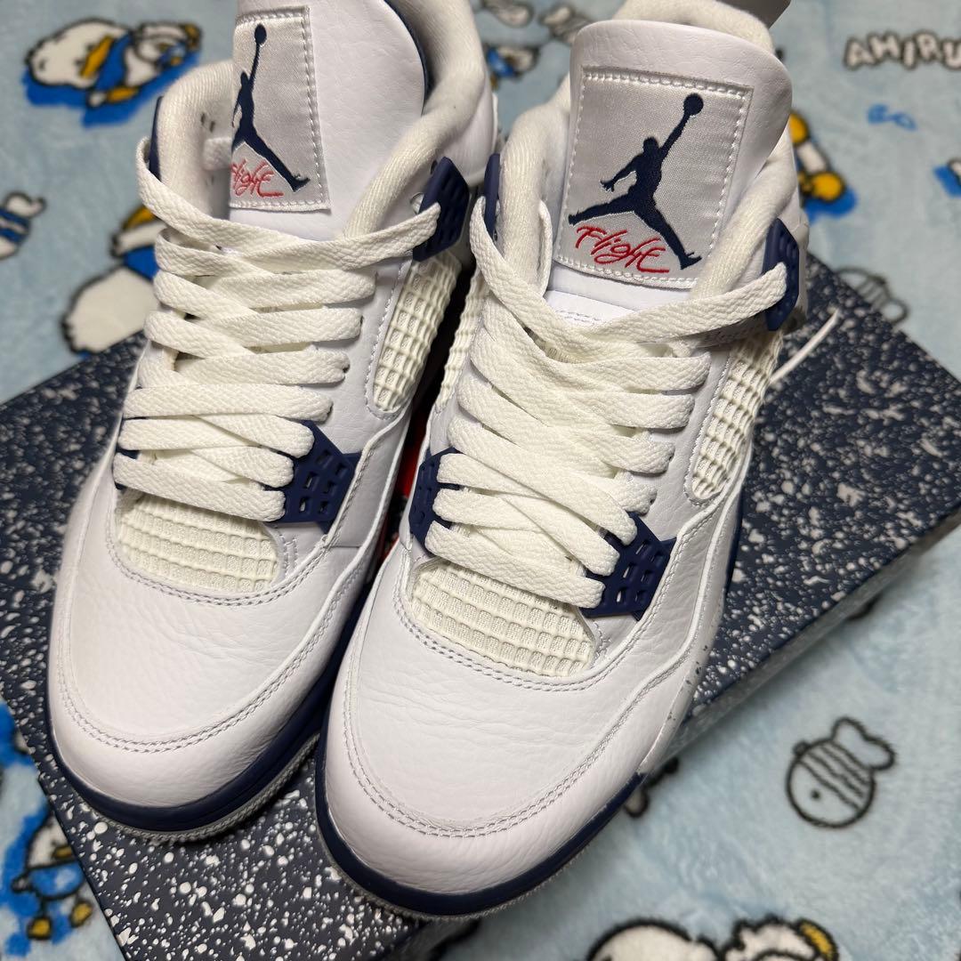 靴 Nike Air Jordan 4 Midnight Navy