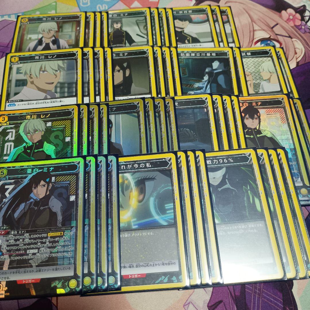 ユニオンアリーナ 怪獣8号 レノミナ 亜白ミナ 市川レノ デッキ - メルカリ