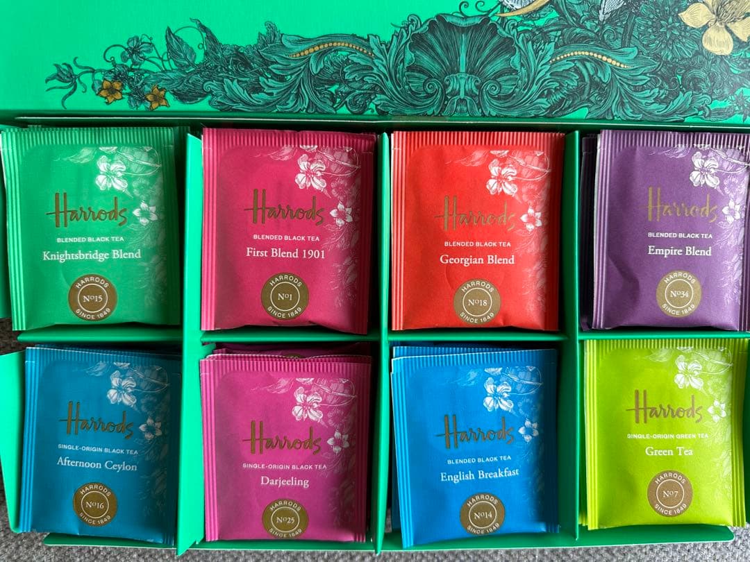 ハロッズ紅茶 ティーバック ティーセレクション個包装 8種×40袋 - メルカリ