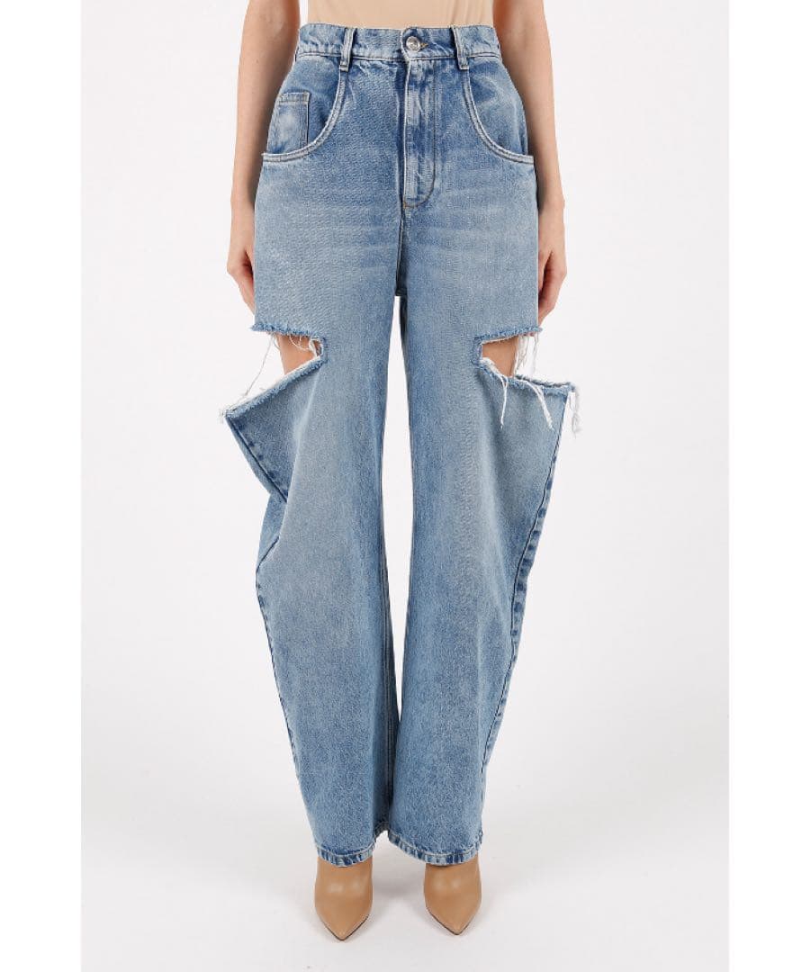 Maison Margiela スラッシュデニム 38 Maison Margiela【メゾン マルジェラ】デニムジーンズ スラッシュ