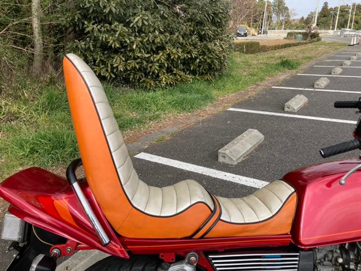 値下げSALE‼️GSX400Eザリ 三段シート GSX250E - メルカリ