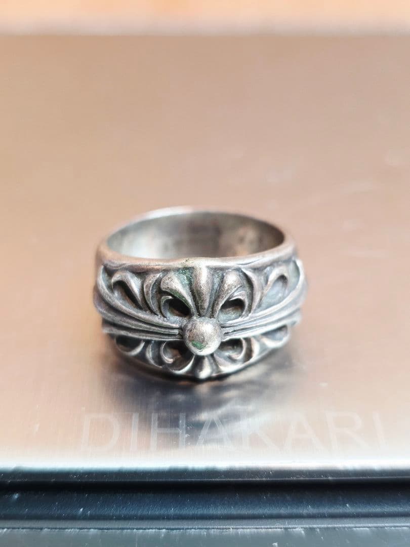 T27Y】Chrome Hearts Sterling Ring 1992 - メルカリ
