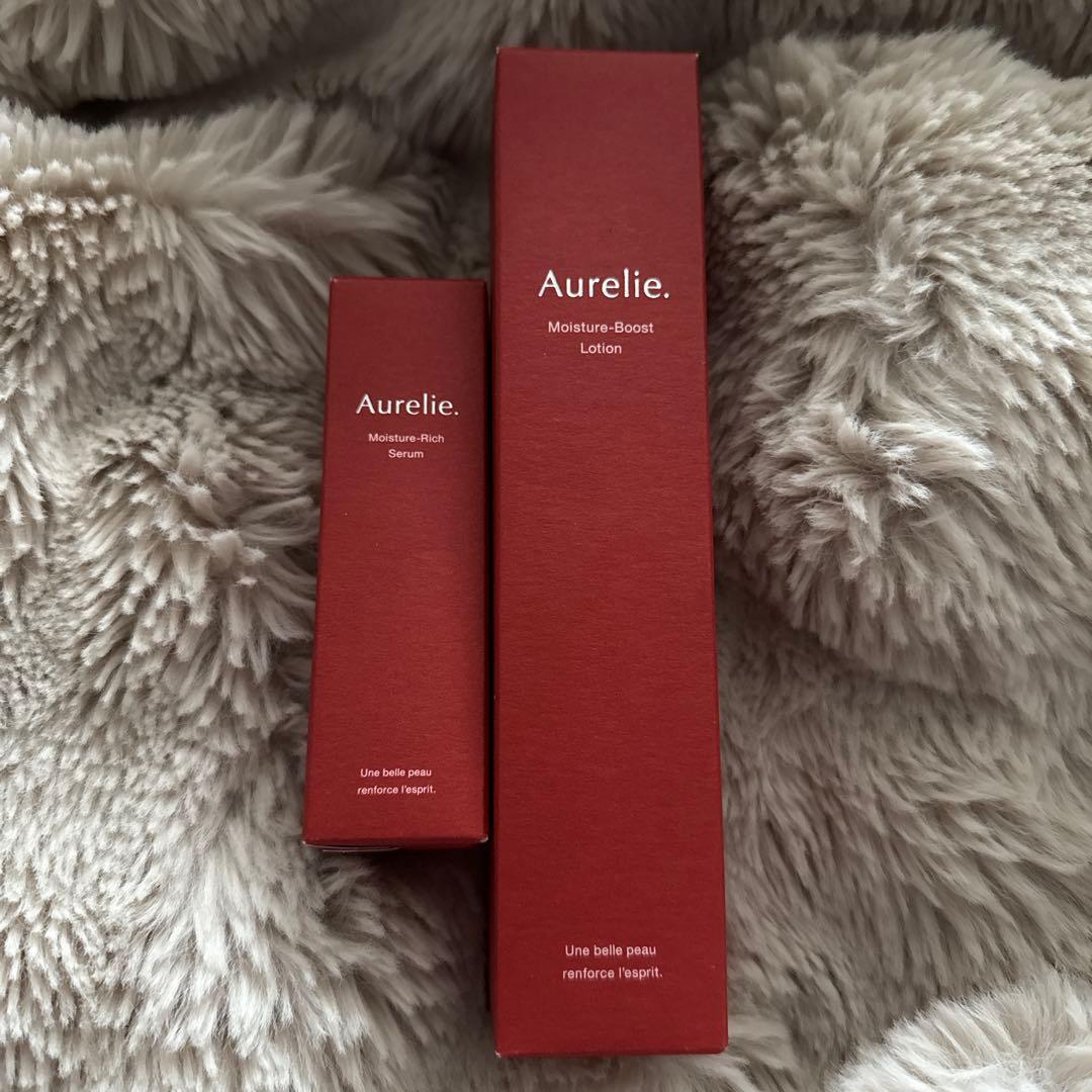 Aurelieモイスチャーブーストローション＆リッチセラムセットオレリー☺︎新品