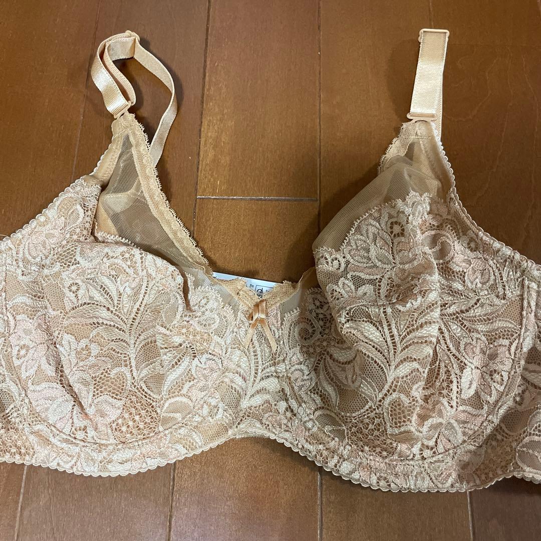 【タグ付き未使用】ダイアナレースブラジャー C85マリーゴールド