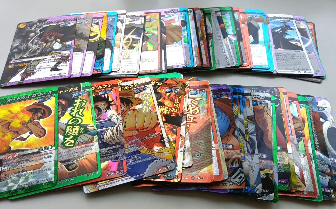 ワンピース カードダス ミラバト キラカードのみ ダブりなし 65枚