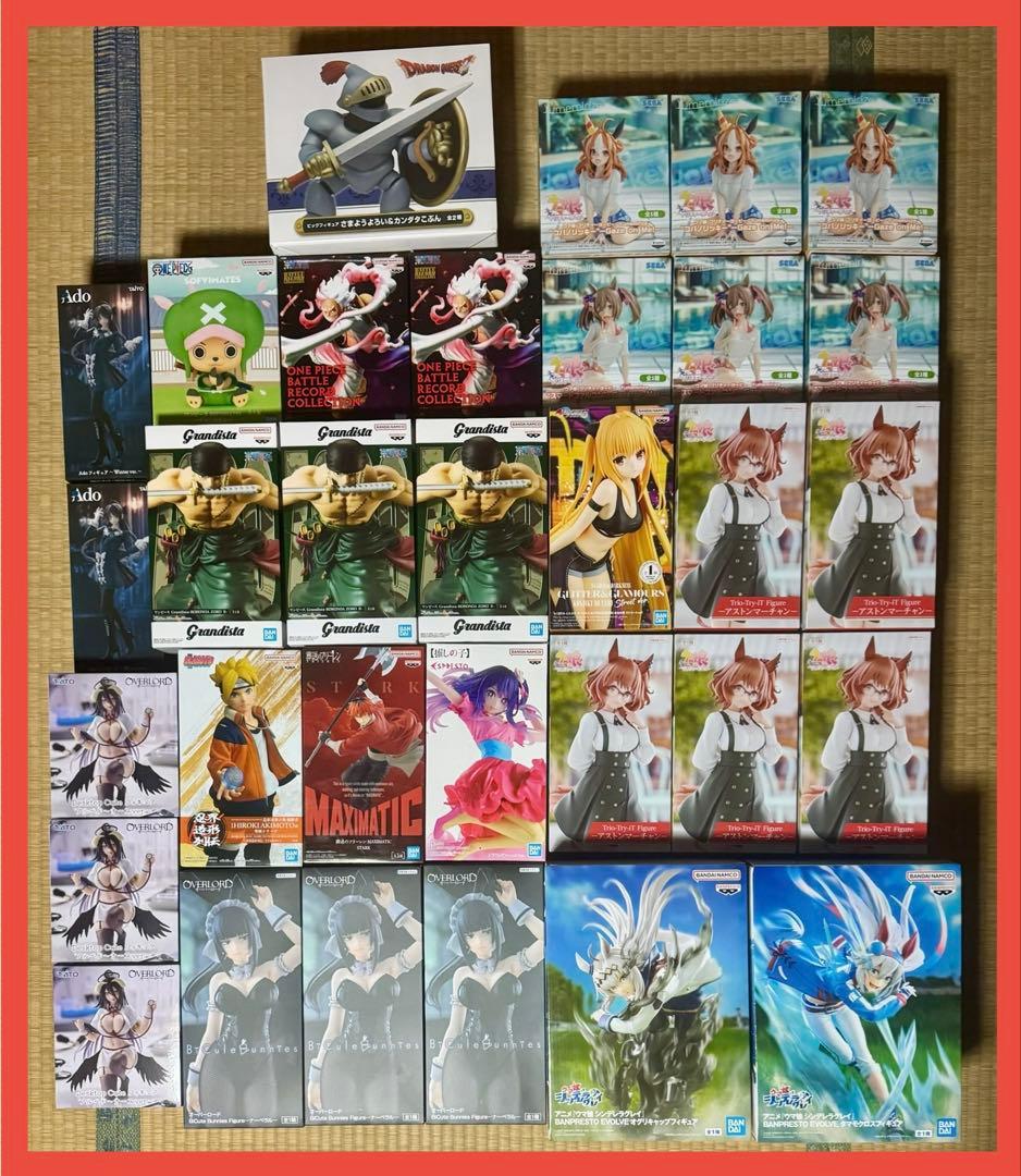32点フィギュア まとめ売り Ado ウマ娘 ワンピース オーバーロード 美少女