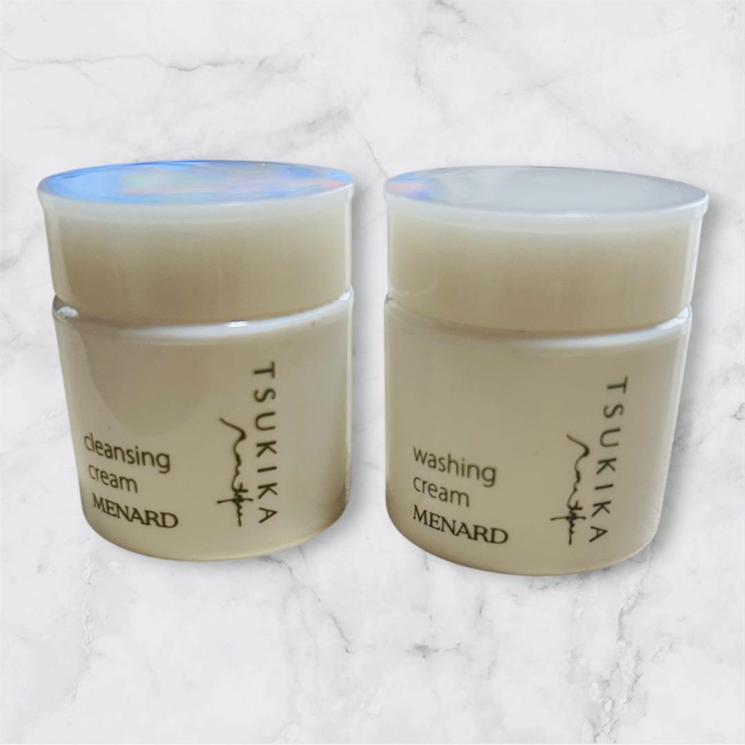 MENARD TSUKIKA クレンジングクリーム＆洗顔クリーム セット - メルカリ