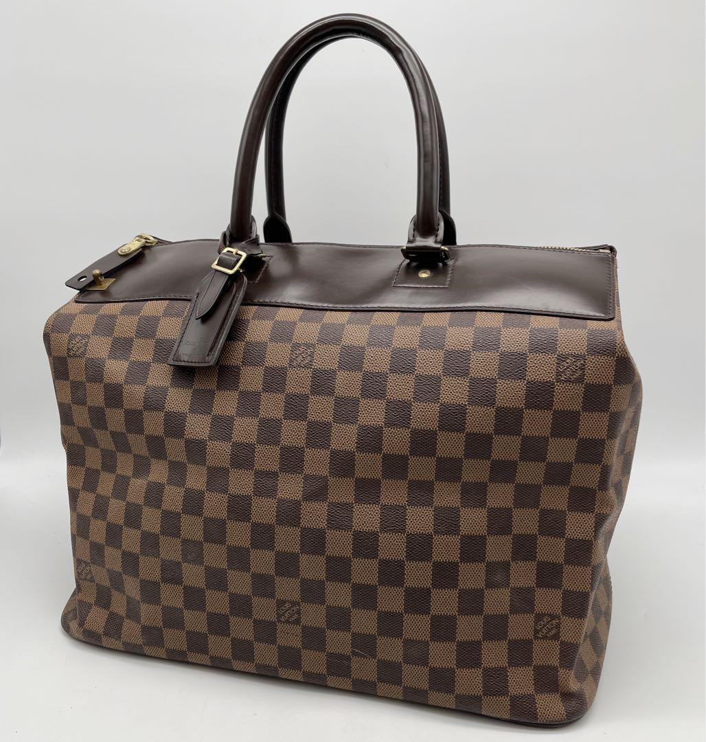 ルイヴィトン　グリニッジPM　ダミエ　ハンドバッグ　旅行バッグ　大容量