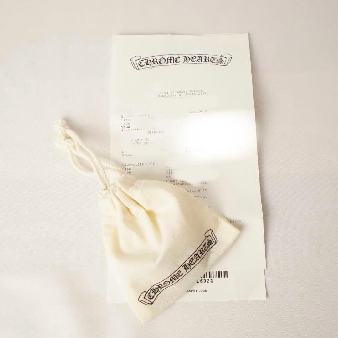 【らあはた】クロムハーツ 黒 新品 シリコンラバーネックレス