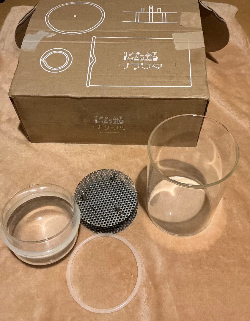 家庭用蒸留器 リカロマ mini アロマ 中古　定価35000円　ビーカー欠品