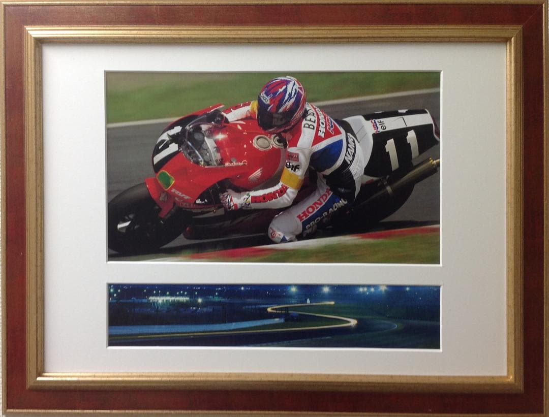 絵画　アートポスター　オートレーサー