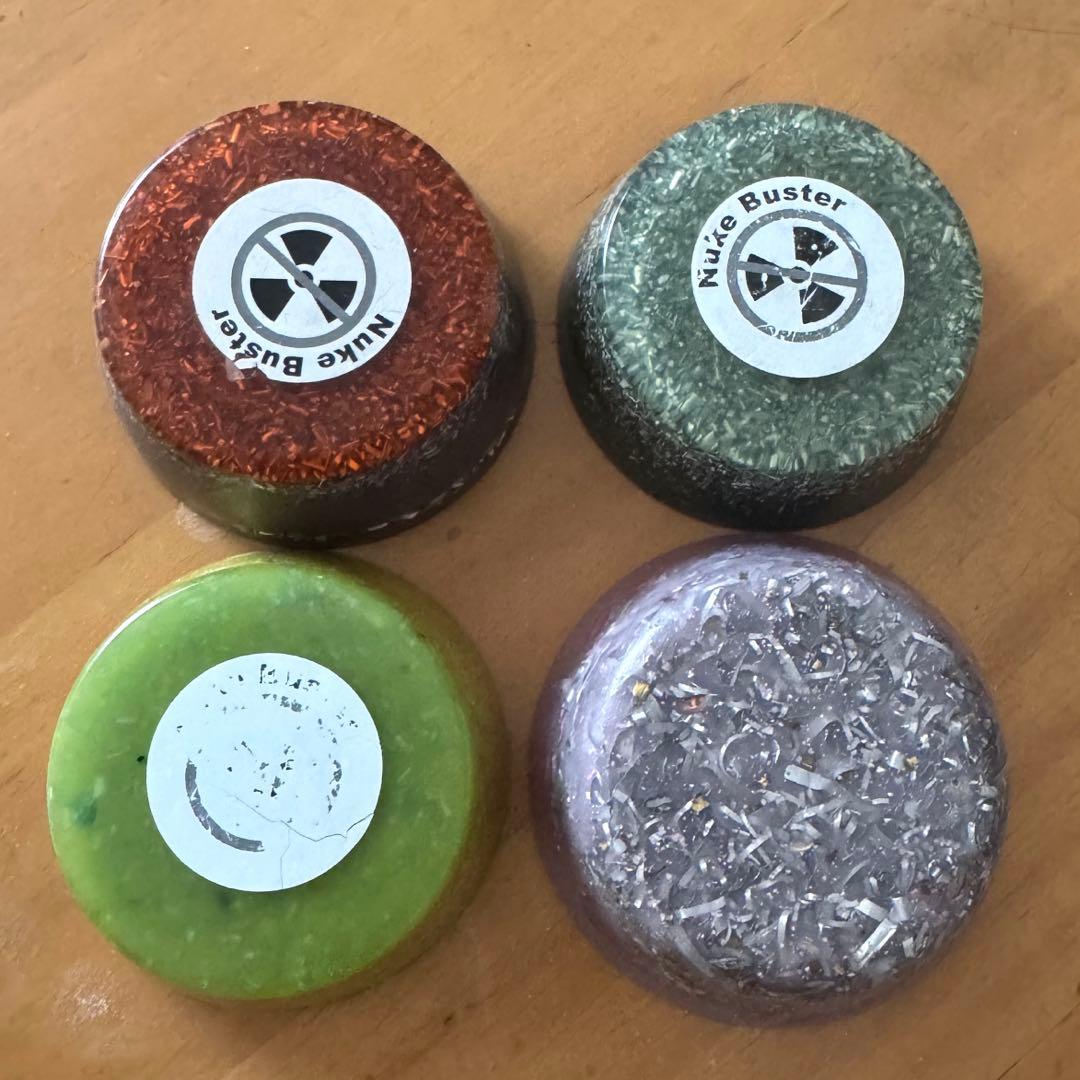 ヌークバスター　オルゴナイト 4個セット