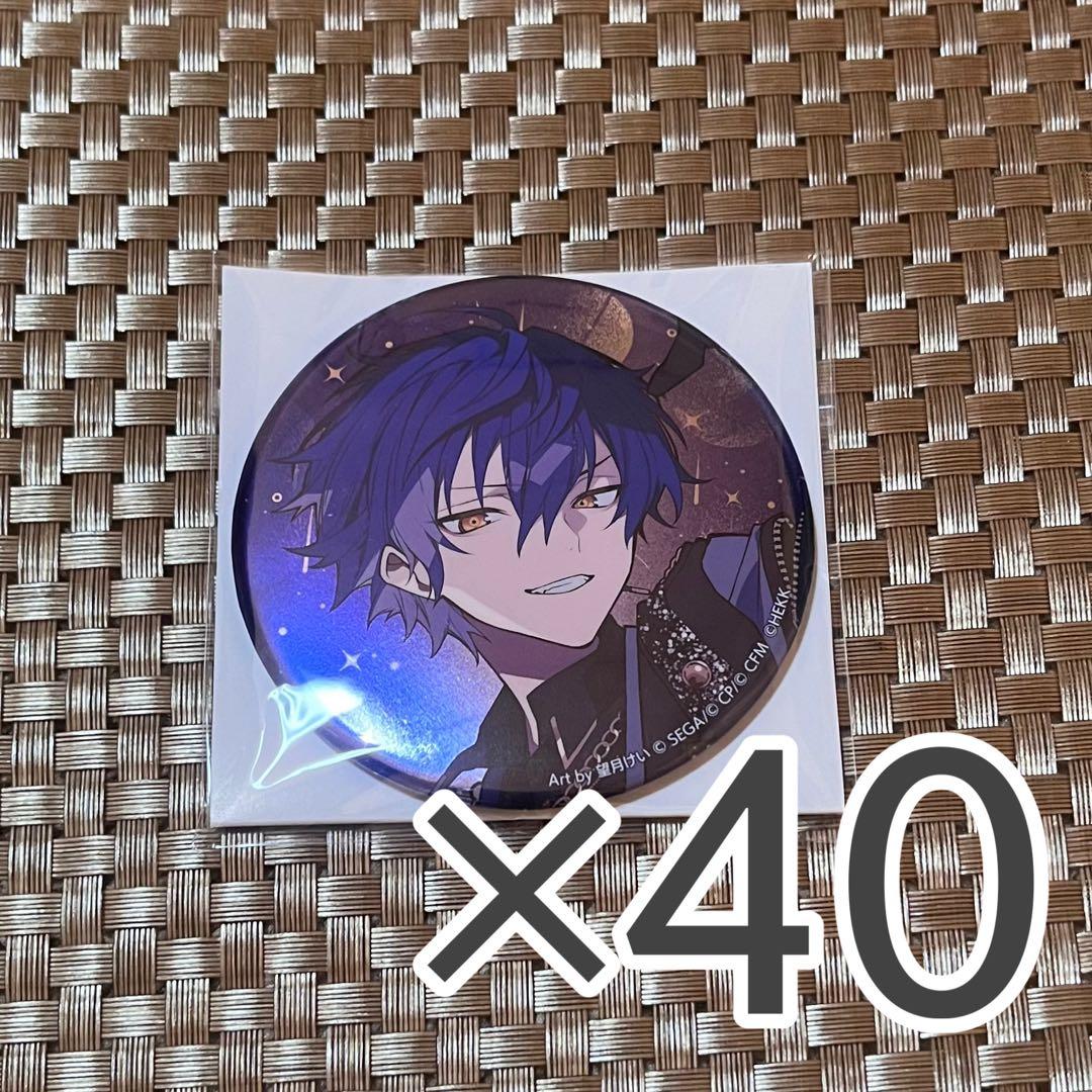 あんスタ 漣ジュン メタリック 缶バッジ プロセカ