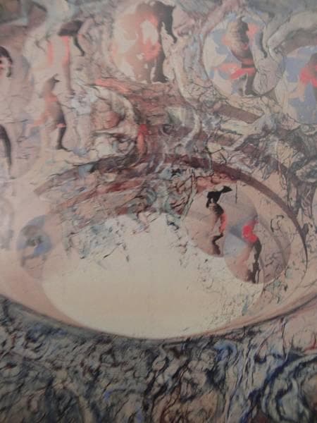 宇佐美 圭司、空の城、新品額装付、画集画、状態良好