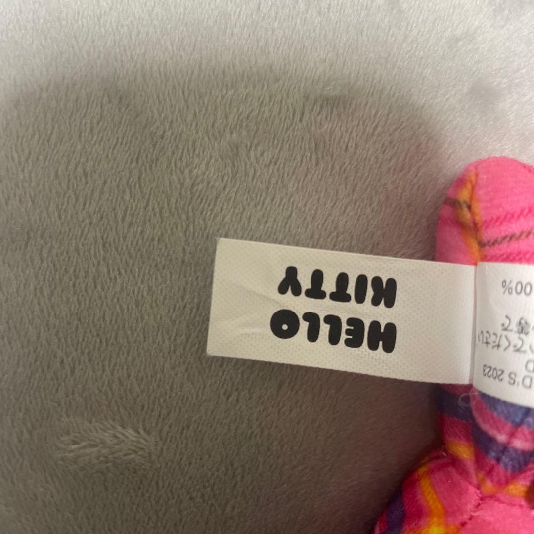 ハローキティ チェック柄 ストラップ 2023年 - メルカリ