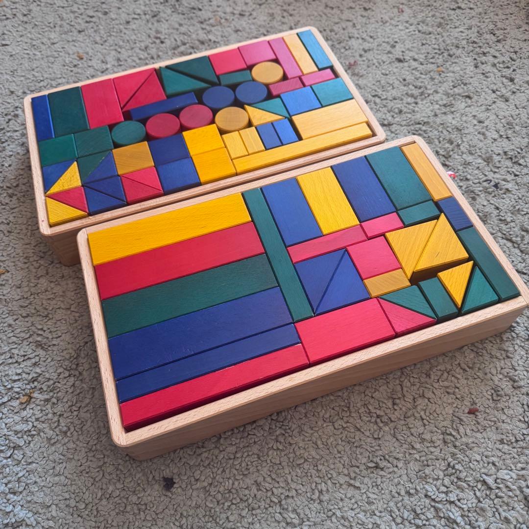 伸芽会　積み木