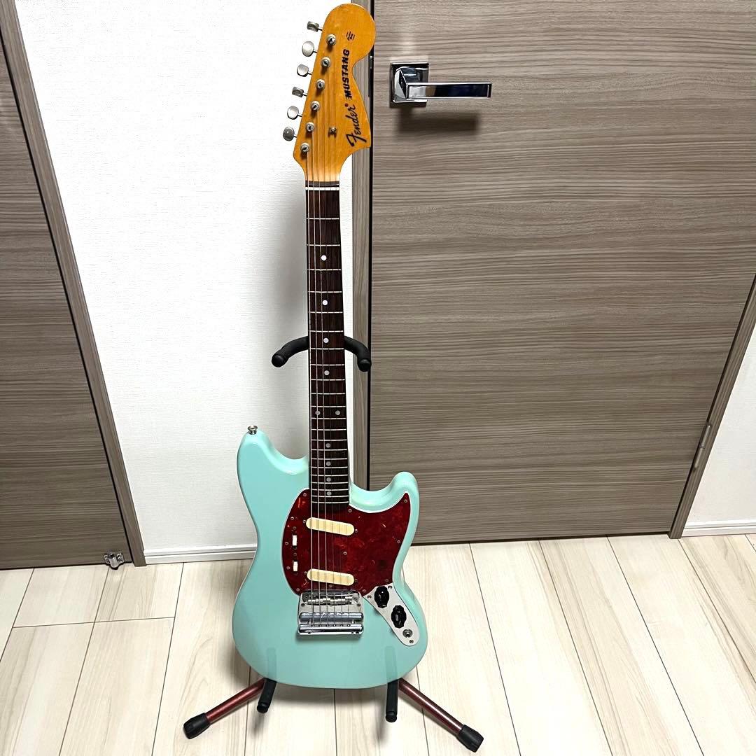 ✨今では珍しいソニックブルータイプ✨フェンダージャパン ムスタング