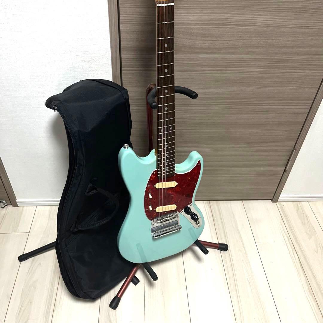 ✨今では珍しいソニックブルータイプ✨フェンダージャパン ムスタング