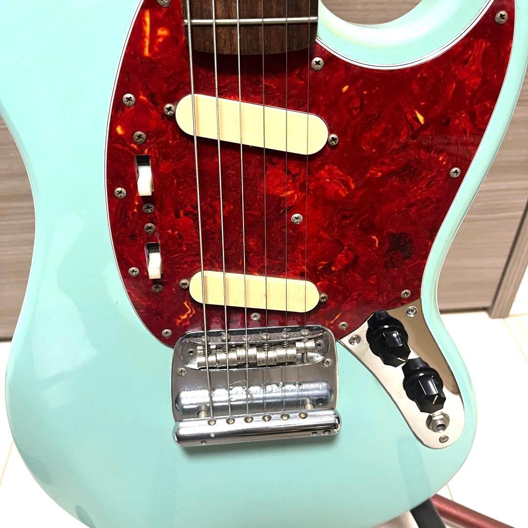 ✨今では珍しいソニックブルータイプ✨フェンダージャパン ムスタング