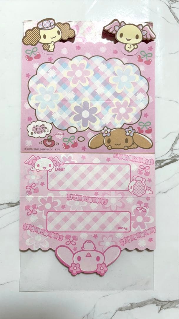 サンリオ シナモエンジェルス 平成レトロ レア！ メモ帳 モカ - メルカリ