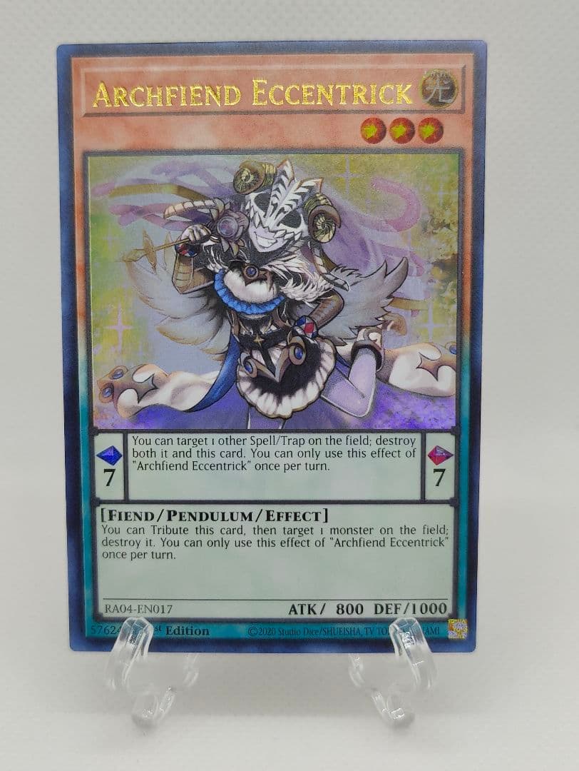 遊戯王 エキセントリックデーモン 英語版 2枚セット RA-04 北米 EU