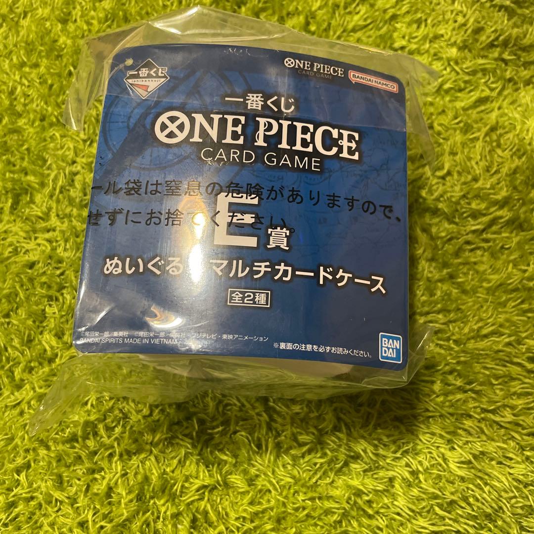 一番くじ ワンピースカードゲーム E賞 ぬいぐるみマルチカードケース