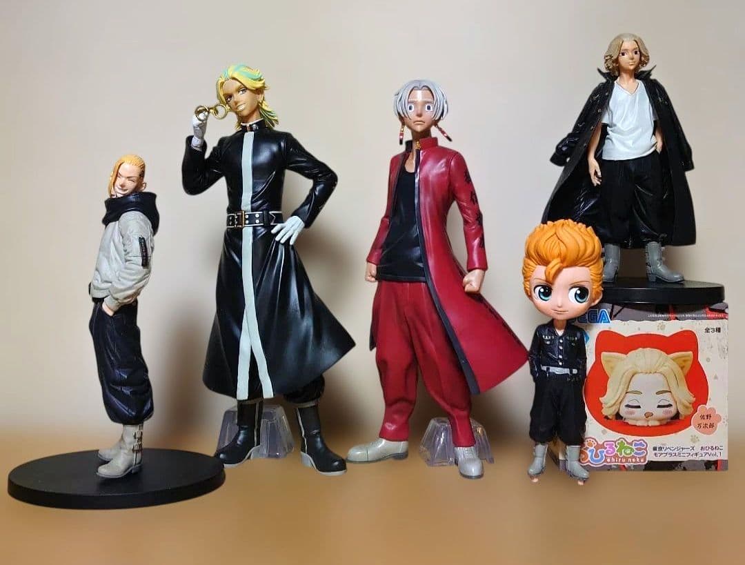 一番くじ 東リベ 灰谷竜胆 黒川イザナ 佐野万次郎 龍宮寺堅 武道 フィギュア