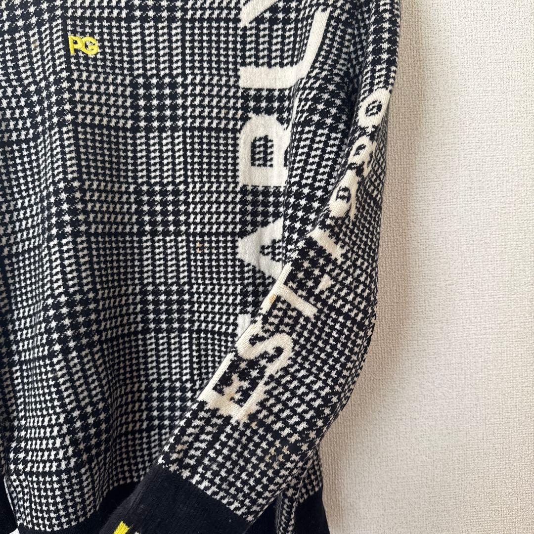 PEARLY GATES チェック柄セーター - メルカリ