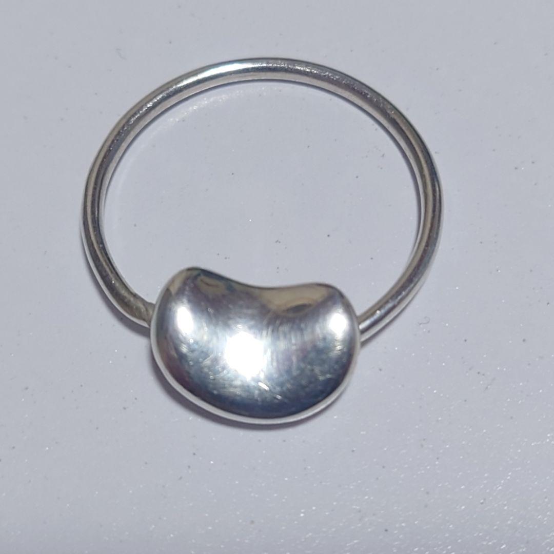 極美品 ティファニー リング ビーンズ 12号 M ミディアム 袋付き