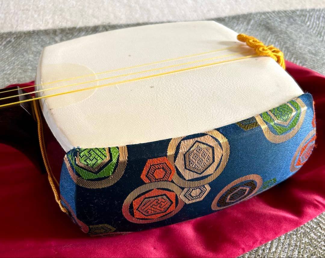 高級　美品　民謡三味線　中棹