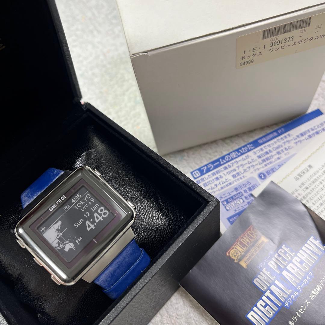 ワンピース　ONE PIECE SEIKO デジタルウォッチ　腕時計