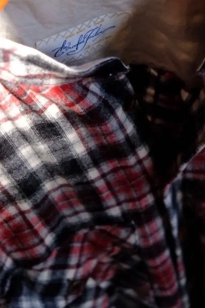 38The Crooked Tailor スタンドカラーシャツ　サイズ48