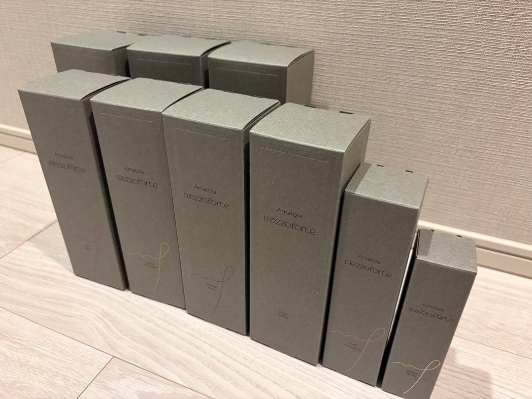 Amatora mezzoforte シャンプートリートメント9本セット Products | Amatora mezzoforte アマトラ メゾフォルテ 公式