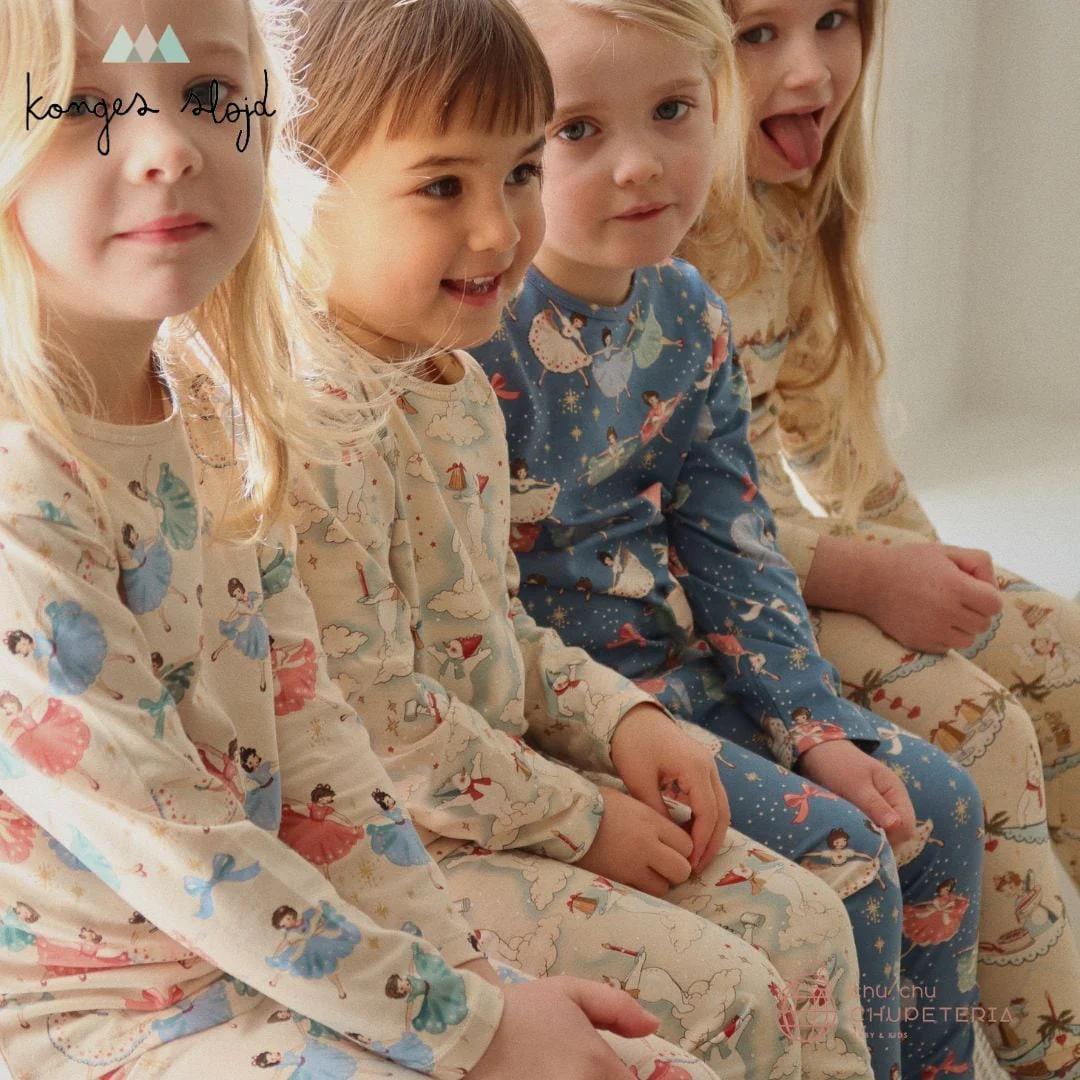 新品　コンゲススロイド　バレリーナ　セットアップ　5-6Y パジャマ　肌着