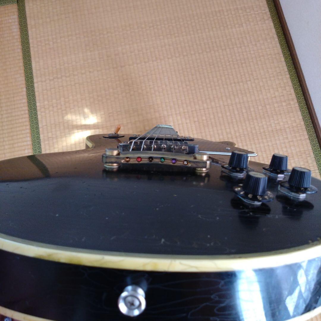 価格交渉ご自由に!レスポール ギター レリック BLACK カスタム - メルカリ