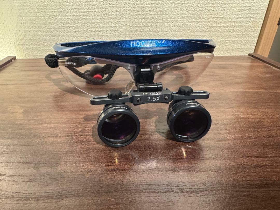 HOGIES 拡大鏡 青　歯科