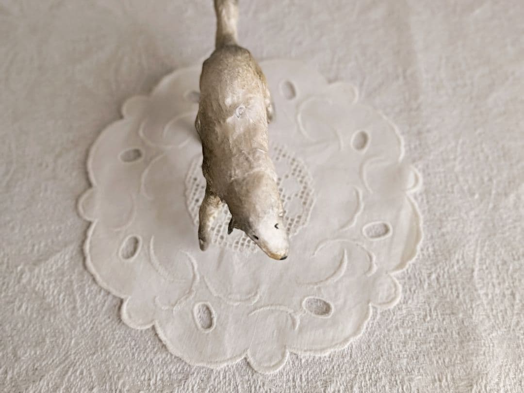 ✳︎toto✳︎さま】animal figure ❀ パピエマシェのワンちゃん - メルカリ