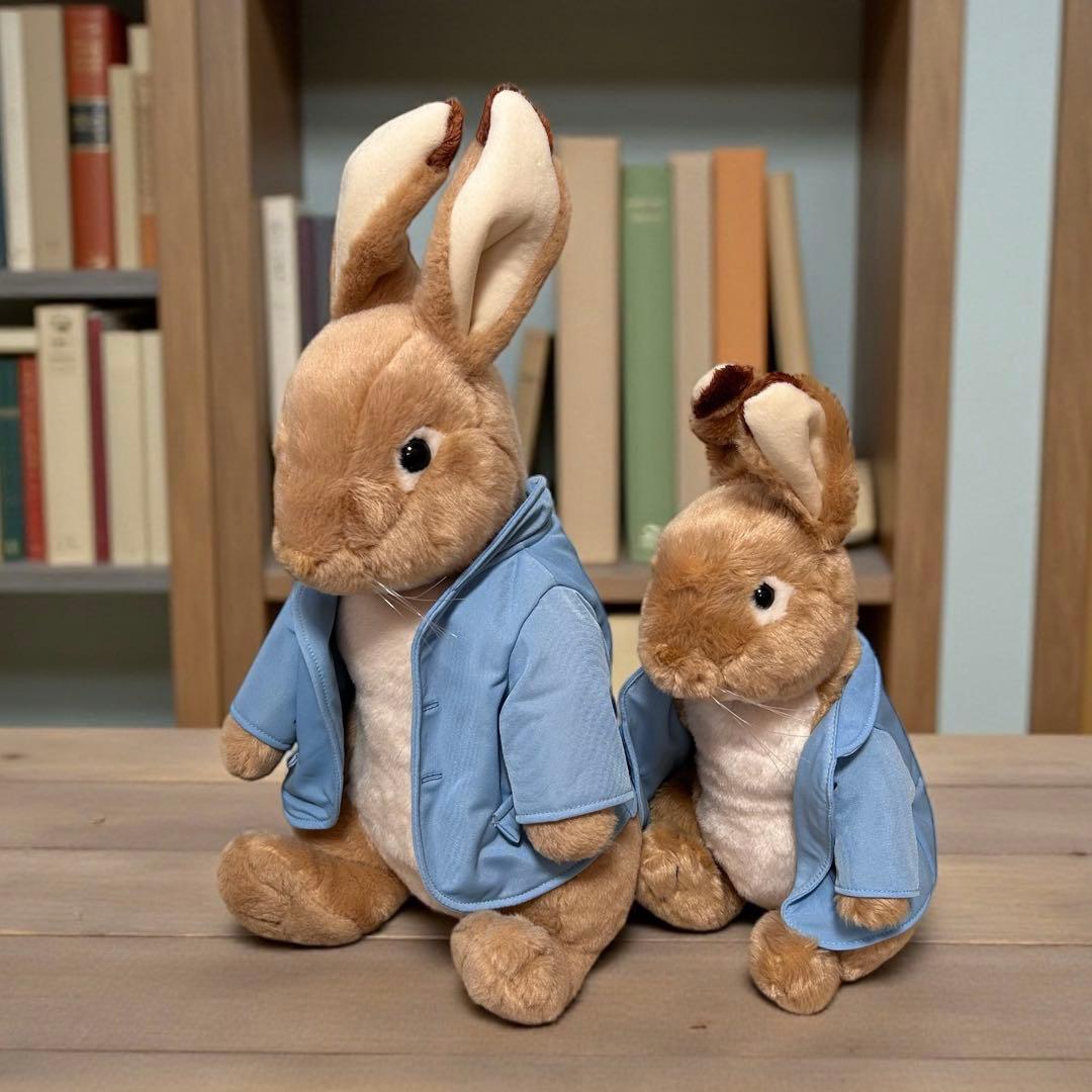 極美品☆ピーターラビット™ 公式ぬいぐるみ 2体セット／公式ライセンス