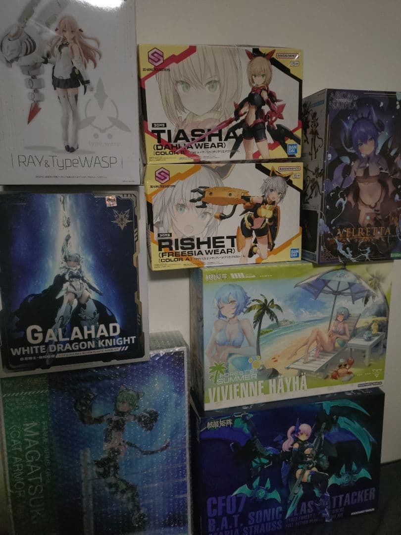 美少女プラモ詰め合わせ（大型キット多数）