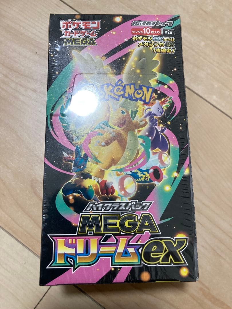 ポケモンカード MEGAドリームex 1box シュリンク付き