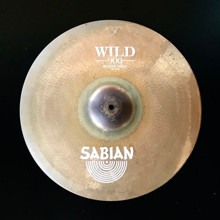 パーカッション・打楽器 SABIAN WILD900 Medium Crash 18\